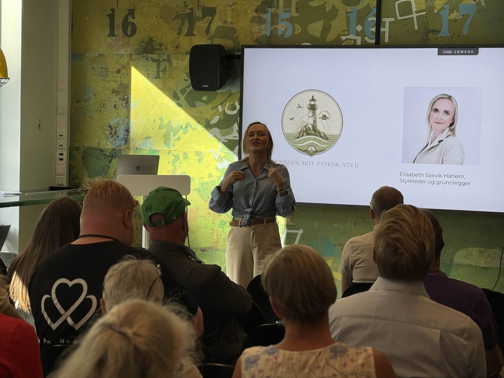 Elisabeth Hatlem fra Foreningen mot psykisk vold Elisabeth Hatlem fra Foreningen mot psykisk vold